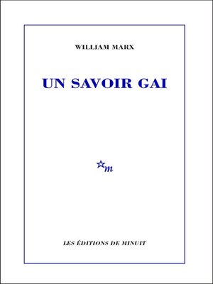 cover image of Un savoir gai